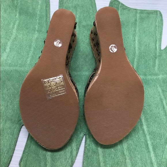 New Embellished Wedges by Anna - Picture 8 of 8